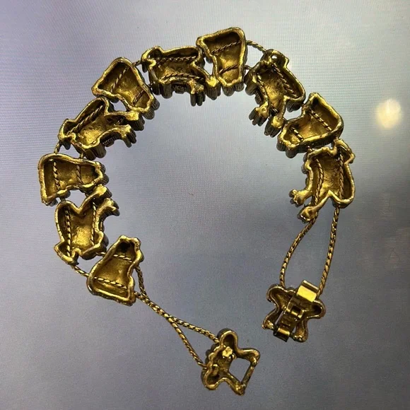 Crazy Frog Bracelet! Gold tone - Picture 6 of 11